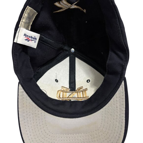 Vintage Reebok Notre Dame Fighting Irish Snapback Hat NCAA College Blue Cap - Picture 5 of 8